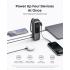Anker Zolo Power Bank 165W, 25,000mAh Portable Charger with Triple 100W USB-C Ports for Multi-Device Charging, Built-in and Retractable Cables, for iPhone 16/15 Series, MacBook, Samsung, and Laptop's - Black